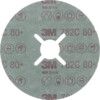 782C, Fibre Disc, 89722, 115 x 22mm, Star Shaped Hole, P80, Cubitron II Ceramic thumbnail-1