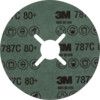 787C, Fibre Disc, 89738, 115 x 22mm, Star Shaped Hole, P80, Cubitron II Ceramic thumbnail-1