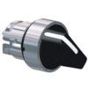 Rotary Switch, Head Only, 3-Position Spring Return Left & Right to Centre, Standard Handle thumbnail-0