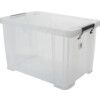 Storage Box with Lid, Clear, 470x300x290mm, 26L thumbnail-0