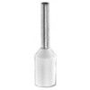 Bootlace Ferrule, Insulated Terminal, White French Coding 0.5mm x 8f (Pk-500) thumbnail-0
