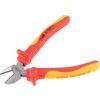 165mm Side Cutters, Vde Handle, 4mm Cutting Capacity thumbnail-1