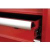 Roller Cabinet, Industrial Range, Red/Grey, Steel, 3-Drawers, 845 x 710 x 465mm, 450kg Capacity thumbnail-3