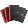 BLACK N' RED A6 Hardback Spiral Bound Feint Line Note Books C66655 (PK-5) thumbnail-0