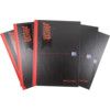BLACK N' RED A4 Hardback Spiral Bound Feint Line Note Books D66174 (PK-5) thumbnail-0