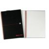 BLACK N' RED A4 Hardback Spiral Bound Feint Line Note Books JDB67004 (PK-5) thumbnail-0