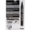 N50, Permanent Marker, Black, Medium, Bullet Tip, 12 Pack thumbnail-2
