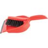 Plastic Dustpan & Soft Brush Set Red thumbnail-2