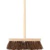 12" Bassine Broom with 15/16" x 60" Stale thumbnail-2