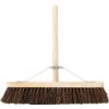 18" Bassine Broom with 1.1/8" x 60" Stale thumbnail-2