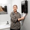 Z Fold Black Hand Towel Dispenser 553008 thumbnail-3