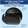 555008 Tork Black Mini Jumbo Roll Dispenser	 thumbnail-1