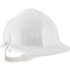 1125, Safety Helmet, White, HDPE, Not Vented, Reduced Peak, Includes Side Slots thumbnail-1