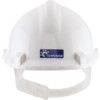 1100, Safety Helmet, White, HDPE, Not Vented, Full Peak, Includes Side Slots thumbnail-2