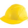 1125, Safety Helmet, Yellow, HDPE, Not Vented, Reduced Peak, Includes Side Slots thumbnail-2