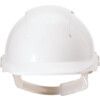 Concept, Safety Helmet, White, ABS, Vented, Full Peak, Includes Side Slots thumbnail-1