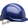 Concept, Safety Helmet, Blue, ABS, Vented, Reduced Peak, Includes Side Slots thumbnail-0