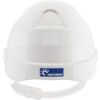 Concept, Safety Helmet, White, ABS, Vented, Reduced Peak, Includes Side Slots thumbnail-2