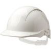 Concept, Safety Helmet, White, ABS, Vented, Reduced Peak thumbnail-0