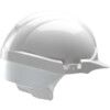 Reflex, Safety Helmet, White, HDPE, Vented, Medium Peak, Reflective Piping, Includes Side Slots thumbnail-0