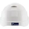 Spectrum, Safety Helmet, White, ABS, Vented, Reduced Peak, Includes Side Slots thumbnail-2