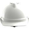 V-GARD 500 Vented Safety Helmet with FAS-TRAC III Suspension and Sewn PVC Sweatband, White thumbnail-1