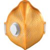 A-3V Disposable Mask, Valved, Orange, FFP3, Filters Dust/Particulates, Pack of 20 thumbnail-0