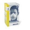 Disposable Mask, Valved, White, FFP2, Filters Mist/Acid Gas/Dust, Pack of 10 thumbnail-3