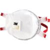 8835+ Disposable Mask, Valved, White/Red, FFP3, Filters Dust/Mist/Particulates, Pack of 5 thumbnail-2