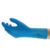 37-310 Alphatec, Chemical Resistant Gloves, Blue, Nitrile, Unlined, Size 9 thumbnail-0