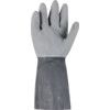 53-001 Alphatec Chemical Resistant Gloves, Black/Grey, Nitrile, Size 10 thumbnail-2