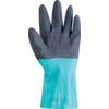58-270 Alphatec Chemical Resistant Gloves, Black/Green, Nitrile, Nylon Liner, Size 6 thumbnail-2