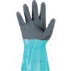 58-530 Alphatec Chemical Resistant Gloves, Black/Green, Nitrile, Nylon Liner, Size 9 thumbnail-2