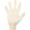 Microflex 63-864 Disposable Gloves, Natural, Latex, 6.3mil Thickness, Powder Free, Size 7.5-8, Pack of 100 thumbnail-2