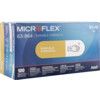 Microflex 63-864 Disposable Gloves, Natural, Latex, 6.3mil Thickness, Powder Free, Size 7.5-8, Pack of 100 thumbnail-3