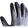 42-874 MaxiFlex® Ultimate Mechanical Hazard Gloves, Black/Grey, Nylon Liner, Nitrile Coating, EN388: 2016, 4, 1, 3, 1, A, Size 7 thumbnail-4