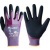 56-425 MaxiDry® Liquitech Mechanical Hazard Gloves, Black/Purple, Nylon Liner, NBR (Nitrile Butadiene Rubber) Coating, EN388: 2016, 4, 1, 2, 1, A, Size 8 thumbnail-0