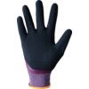 56-425 MaxiDry® Liquitech Mechanical Hazard Gloves, Black/Purple, Nylon Liner, NBR (Nitrile Butadiene Rubber) Coating, EN388: 2016, 4, 1, 2, 1, A, Size 8 thumbnail-2