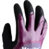 56-425 MaxiDry® Liquitech Mechanical Hazard Gloves, Black/Purple, Nylon Liner, NBR (Nitrile Butadiene Rubber) Coating, EN388: 2016, 4, 1, 2, 1, A, Size 10 thumbnail-4