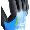 737 Tegera® Mechanical Hazard Gloves, Black/Blue, Nylon Liner, Nitrile Coating, EN388: 2016, 4, 1, 3, 1, X, Size 9 thumbnail-4