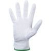 8127 Tegera, General Handling Gloves, White, PVC Coating, Cotton Liner, Size 8 thumbnail-2