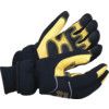 TG2Xtreme, Cold Resistant Gloves, Black/Yellow, Fleece Liner, PVC Coating, Size 11 thumbnail-0
