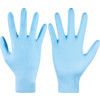 Utah Disposable Gloves, Blue, Nitrile, 4mil Thickness, Powder Free, Size 7, Pack of 100 thumbnail-0