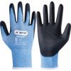 Trigata, Cut Resistant Gloves, Black/Blue, EN388: 2016, 3, X, 4, 2, B, PU Palm, HPPE/Nylon, Size 10 thumbnail-0