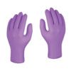 Iris Disposable Gloves, Purple, Nitrile, 4.3mil Thickness, Powder Free, Size 9, Pack of 100 thumbnail-3