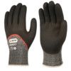 Radius 5, Cut Resistant Gloves, Black/Grey, EN388: 2003, 4, 5, 3, 4, Nitrile ¾ Coated, HPPE/Nylon, Size 10 thumbnail-1
