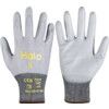 Cut Resistant Gloves, 18 Gauge Cut D, Size 10, Grey, Polyurethane Palm, EN388: 2016 thumbnail-0