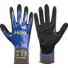 Mechanical Hazard Gloves, Black/Blue/Grey, Nylon Liner, Nitrile Coating, EN388: 2016, 4, 1, 3, 1, X, Size 10 thumbnail-0
