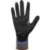 Mechanical Hazard Gloves, Black/Blue/Grey, Nylon Liner, Nitrile Coating, EN388: 2016, 4, 1, 3, 1, X, Size 10 thumbnail-2
