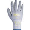 Cut Resistant Gloves, 13 Gauge Cut C, Size 6, Grey, Polyurethane Palm, EN388: 2016, Pack of 12 Pairs thumbnail-1